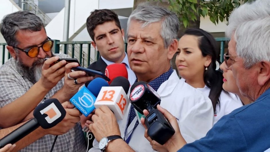 Director del Servicio de Salud, Luis Jaime. (Foto: @SSMaule). 